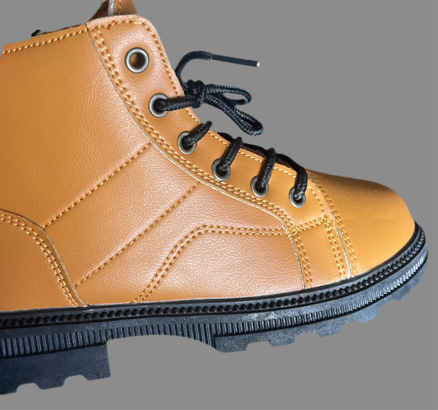 Gender Neutral “Lexington” Hightop Boots for Teens