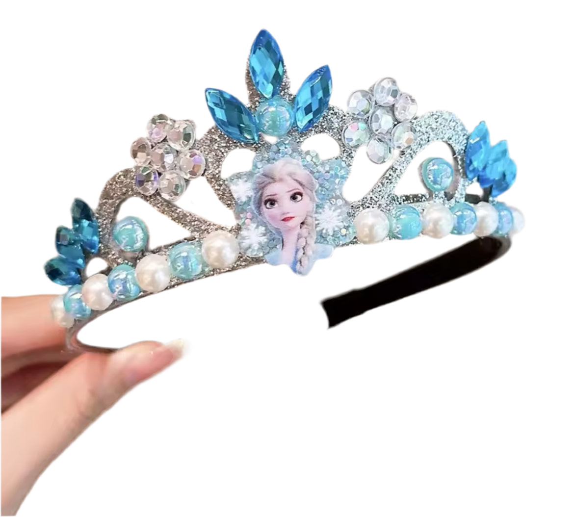 “Frozen Crown” Hairband Accessories, Princess Elsa Jewelry