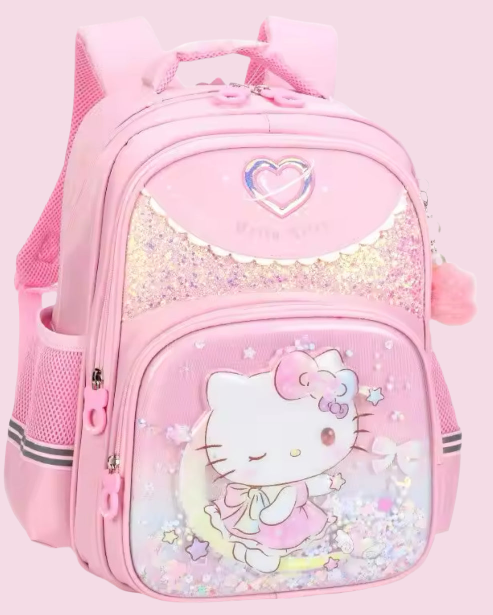 💞 Hello Kitty”  School Bag Kawaii Kuromi & Friends