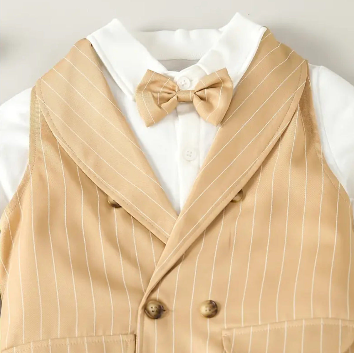 Boys Gentleman British, 3PCS Suit