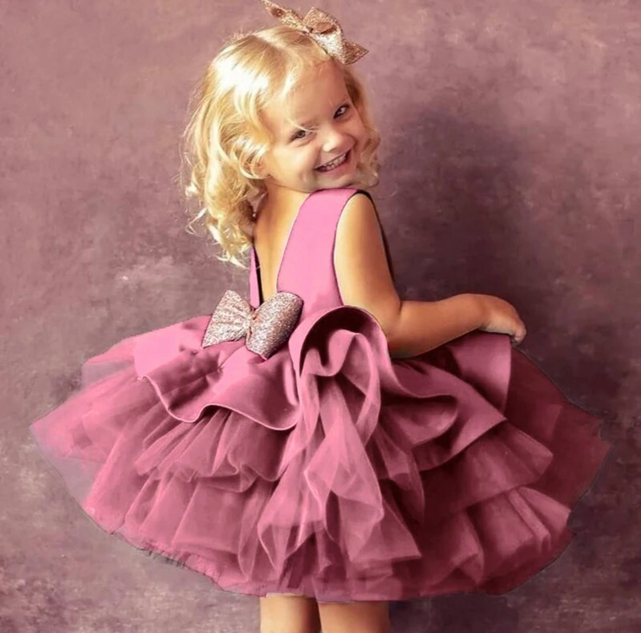 Sequins, Bows and Ruffles, Princess Dress