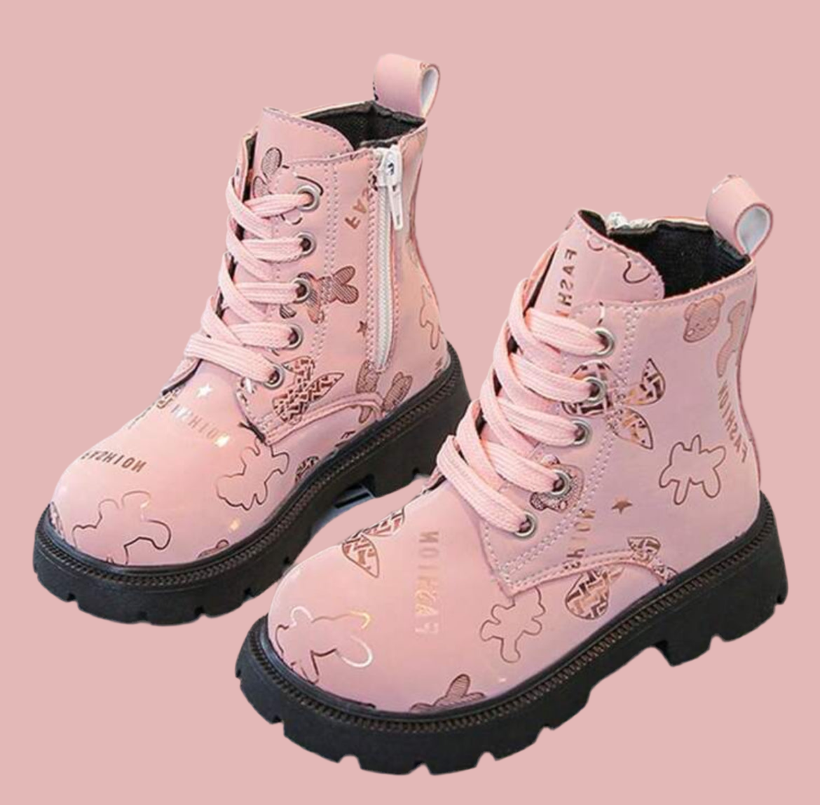 “Cuties” 🎀 Ankle Classic Casual Boots, Youth