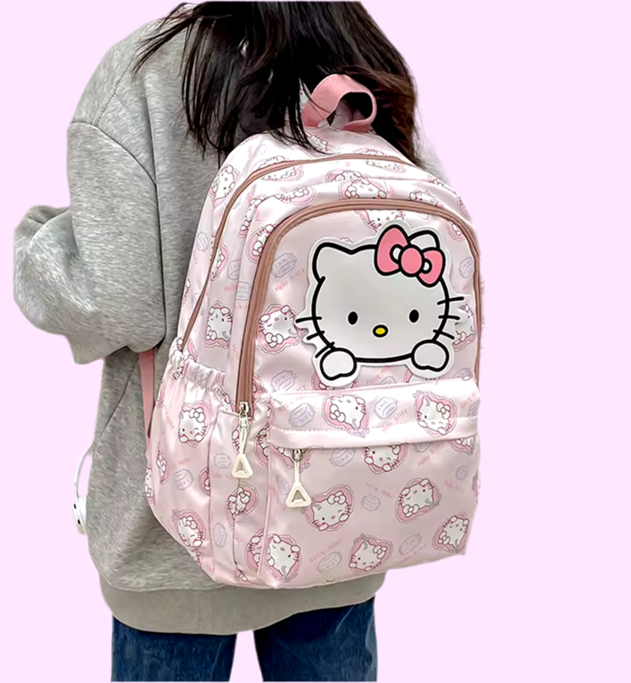 Sanrio “Hello Kitty” 💕 School Bags, 1 Available Only, 60% OFF