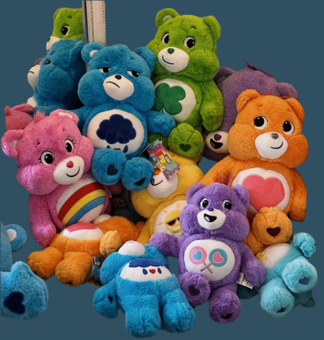 Care Bears Plush 🌈  Toy Gifts, Available in 9’’ to  26’’