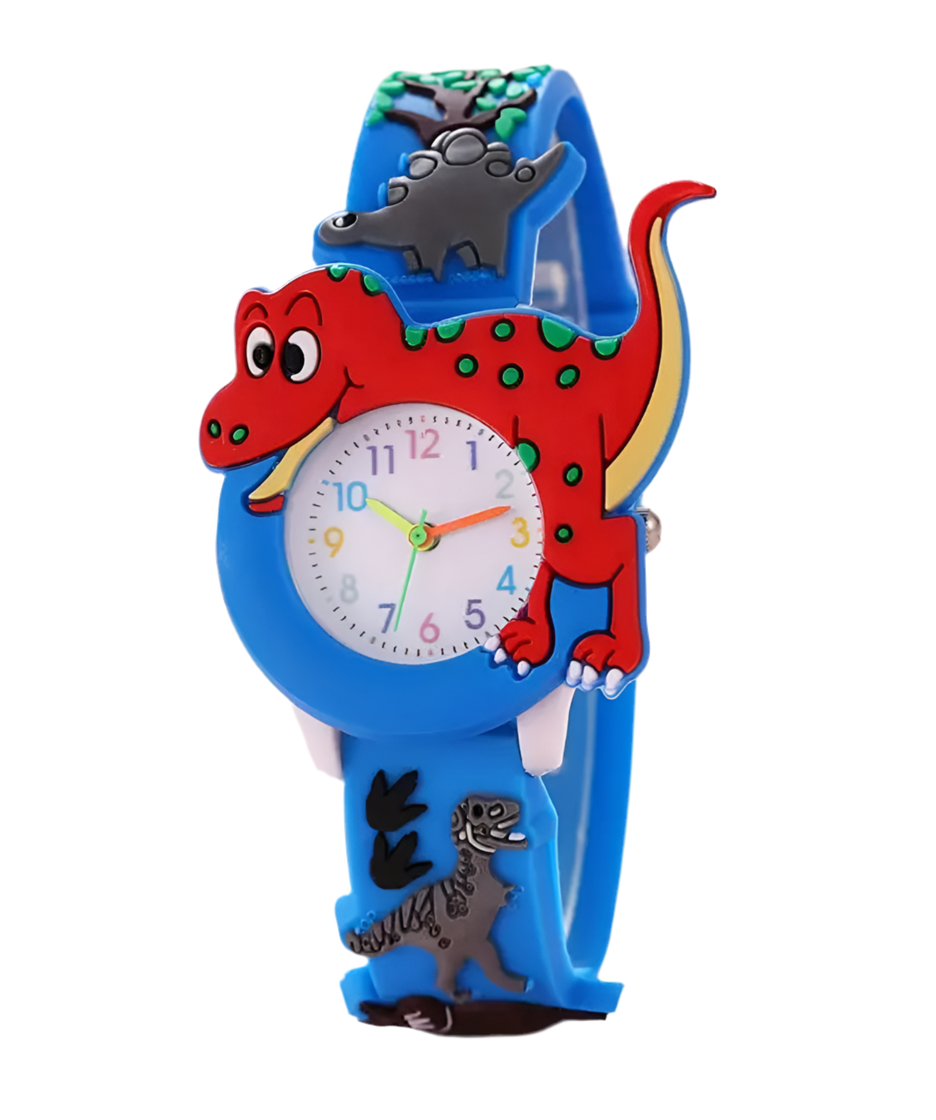 🦖 “T-Rex” Silicone Strap Children's Watch, Ideal choice for Gifts