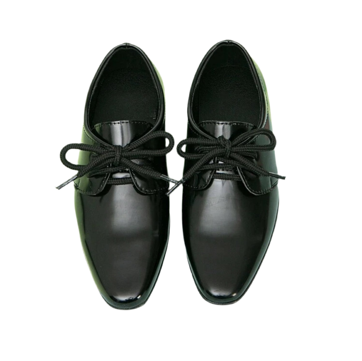 “Swanky Boys” Embossed Classic Retro Chelsea Pointed Leather Shoes