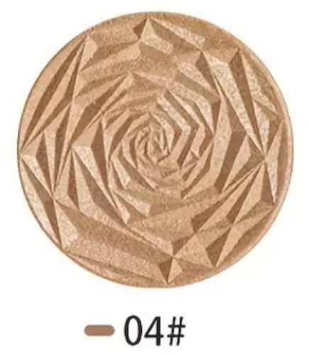 Highlighting Powder Shimmers Makeup Glow