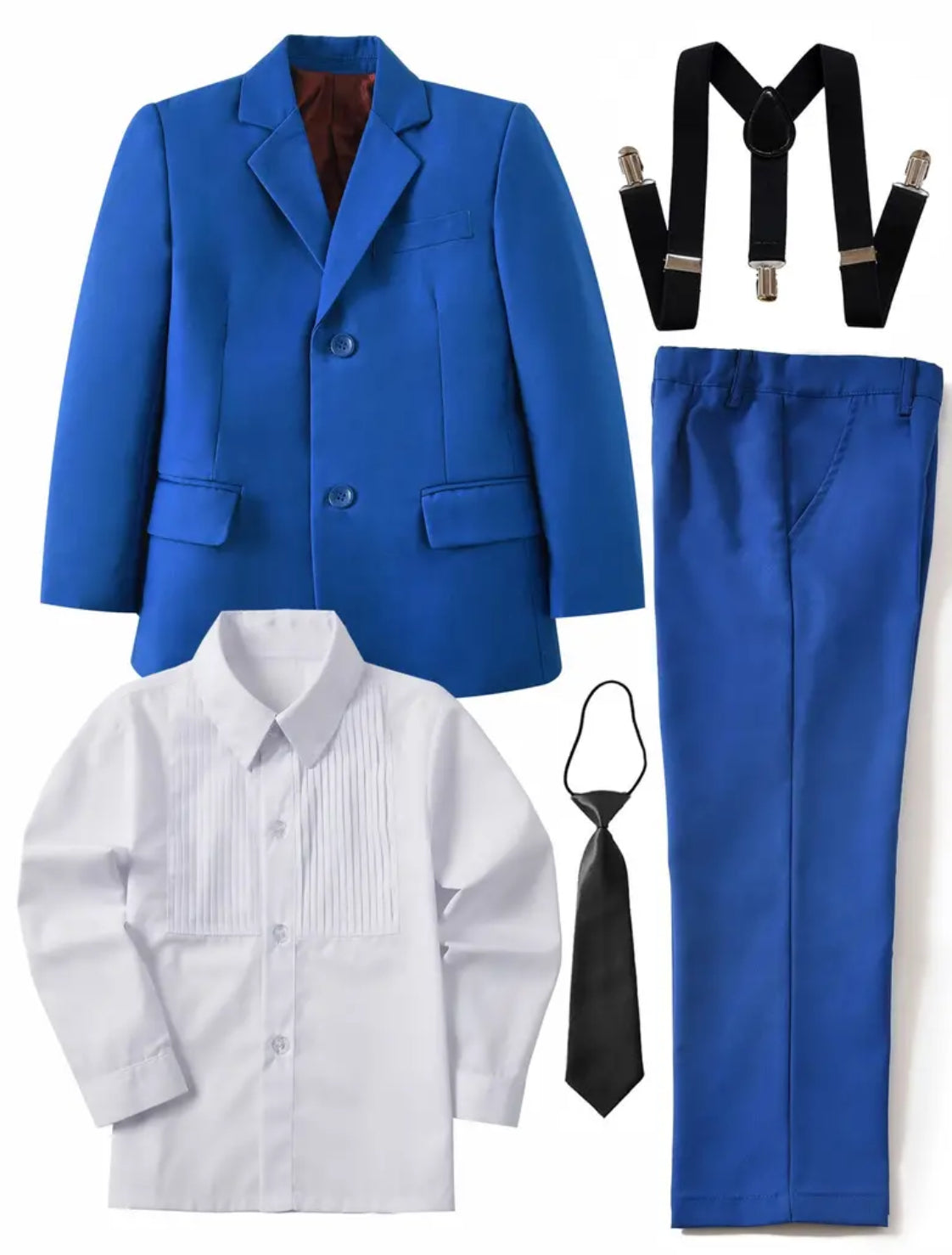 The Ashton, 5pcs Boys Formal Gentleman Outfits