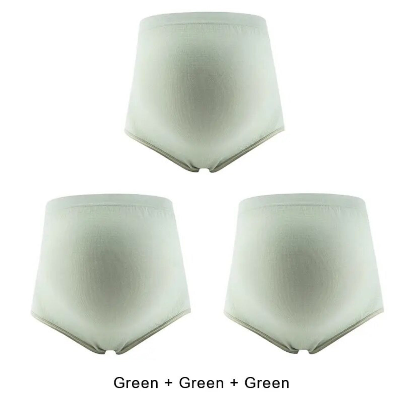 3PCS, Maternity Panties Women's High Waist, Full Belly support