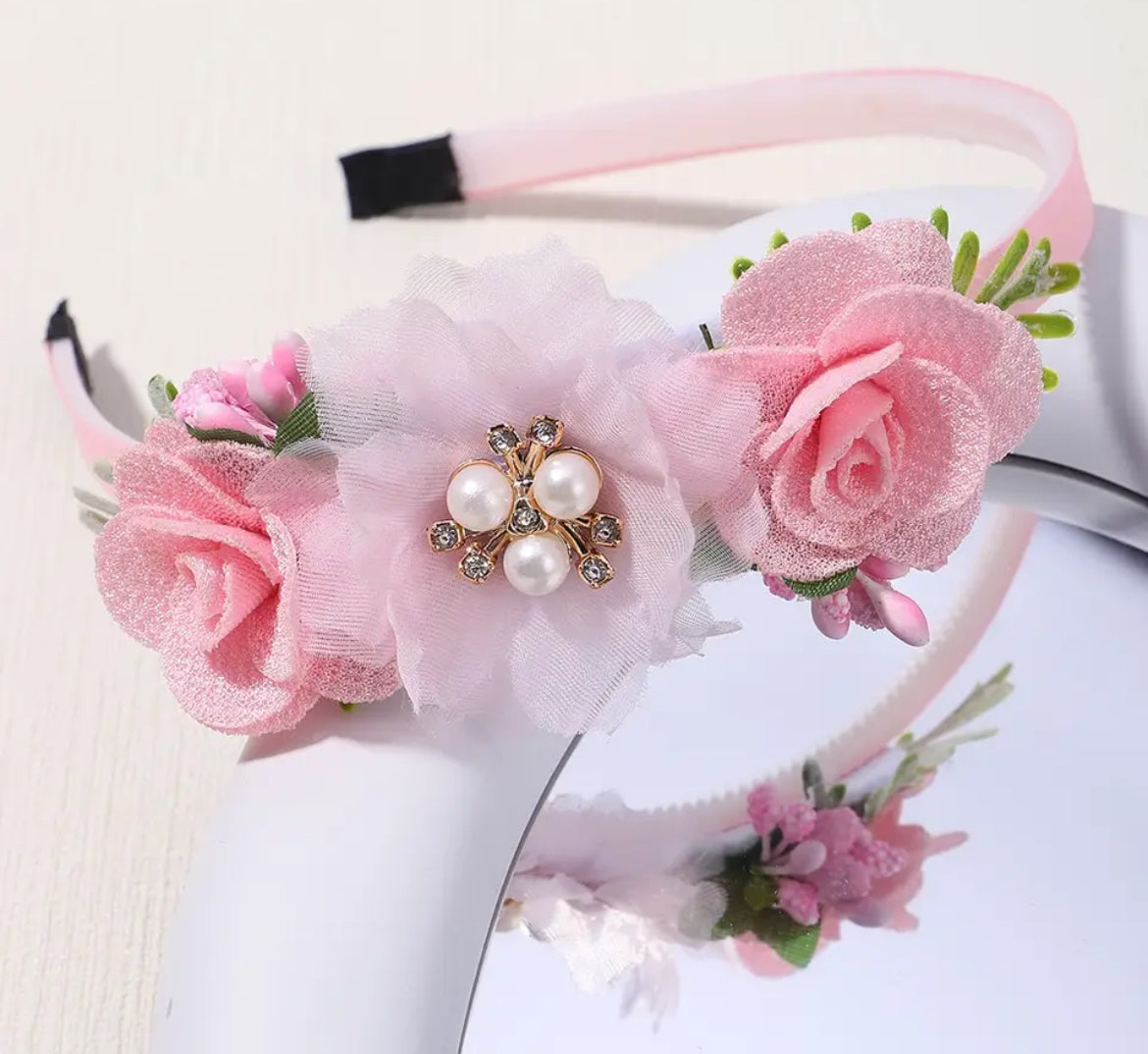 1 Piece “Flower Crown” Headband Hair Accessories