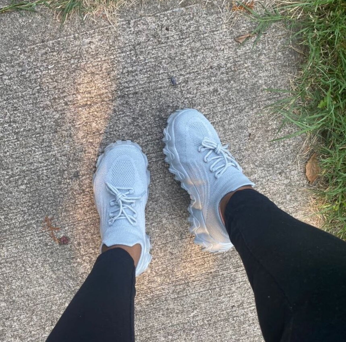 ‘Wave’ Sole Spot Detail Women’s Sneakers