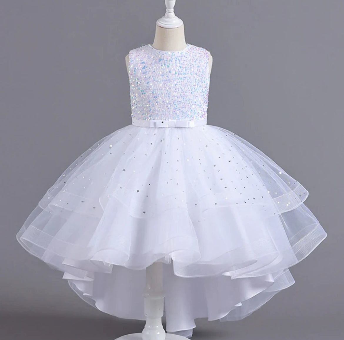 “Summer Sequins” Sleeveless Princess Dress