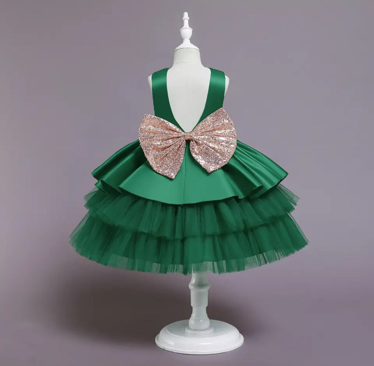 Sequins, Bows and Ruffles, Princess Dress