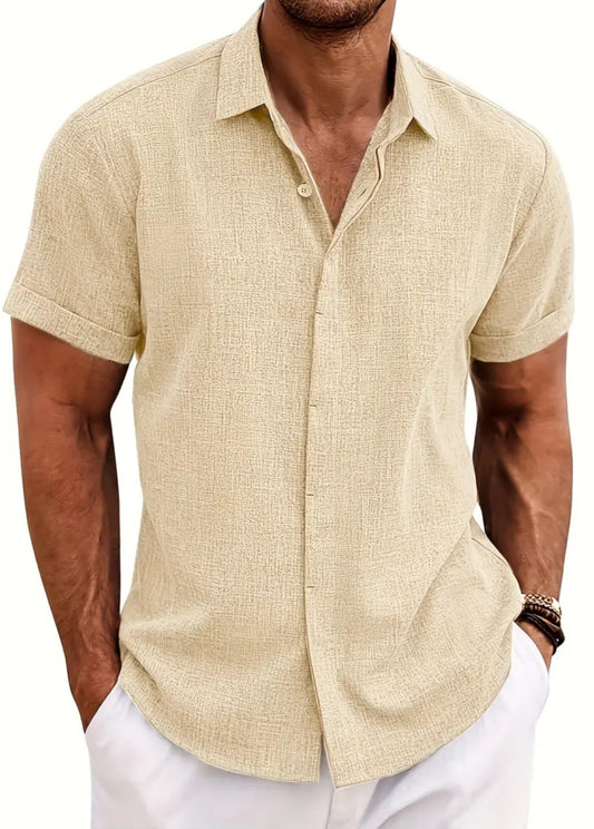 1pc Men's Plus Size | Casual Shirt