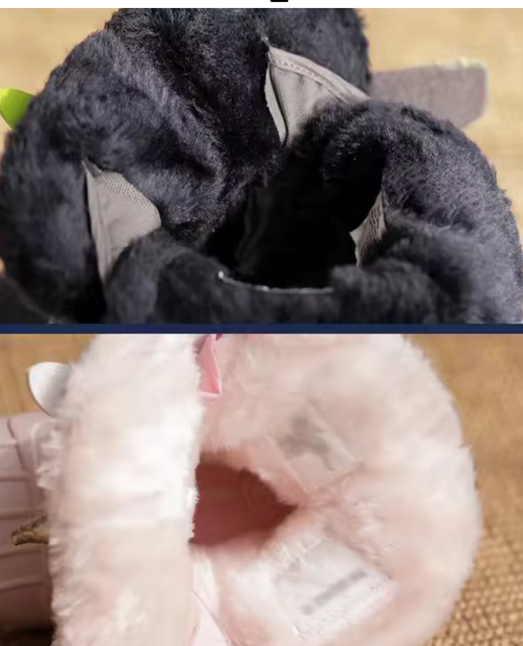 Girls “ADORBS” Snow Boots Waterproof Slip & Cold Weather Resistant