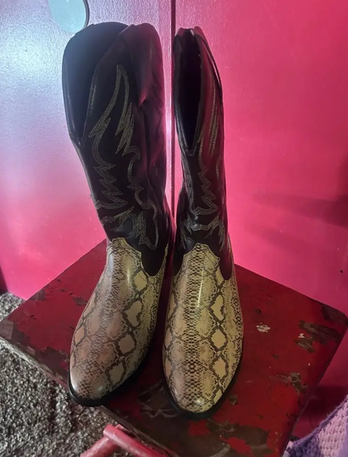 Men's Vintage Cowboy Boots