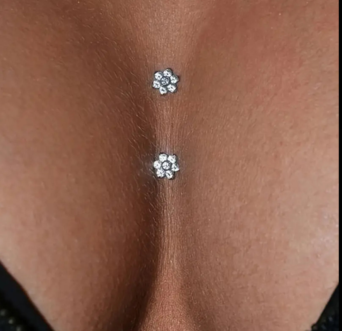 Tiny Delicate Flower Shaped , Elegant & Sexy Body Jewelry