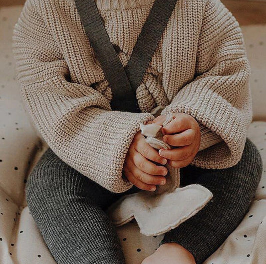 Baby Knitted 🧸 Earthies Sweater