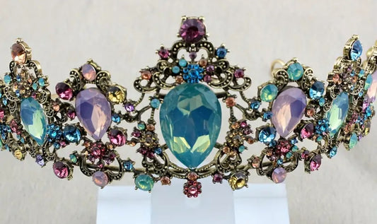 Baroque Crystal Princess Tiaras, Various Styles