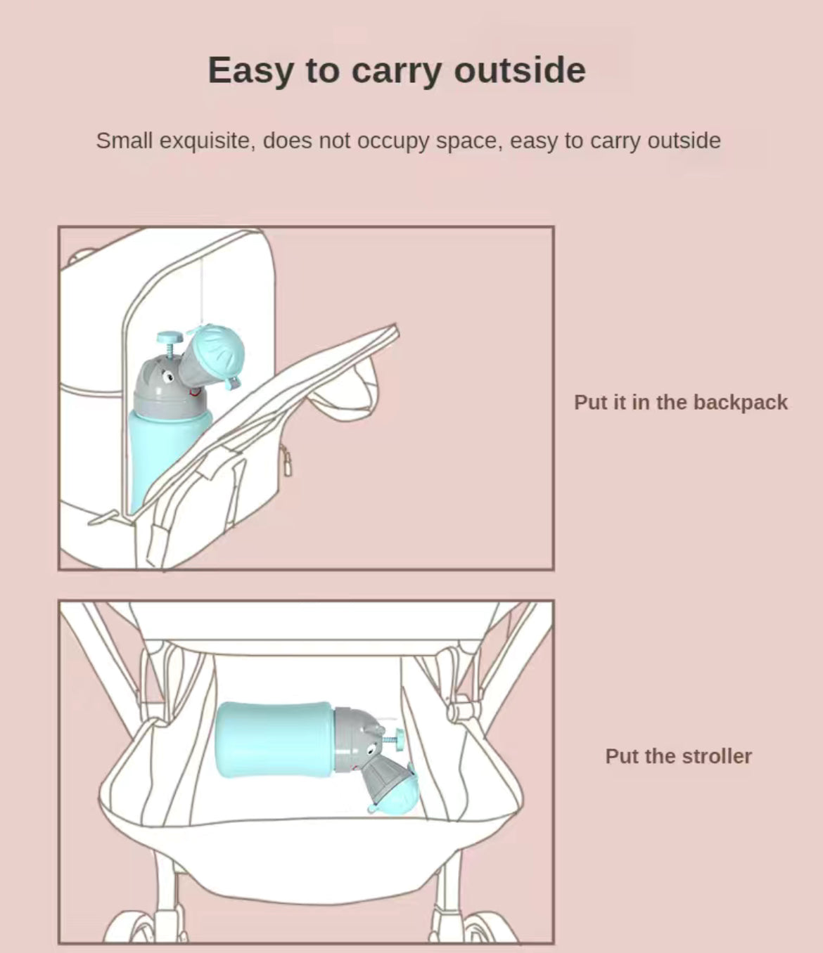 Portable Travel Leakproof, Baby Hygienic Potty Pee, For Boys & Girls