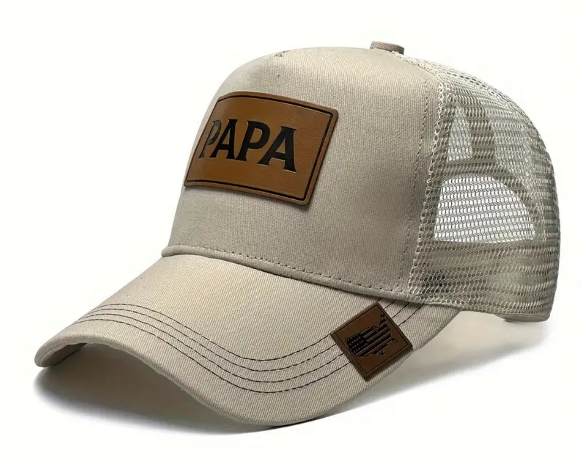 PAPA Series, Showing Father & Grandpa Love Care, Outdoor Hat