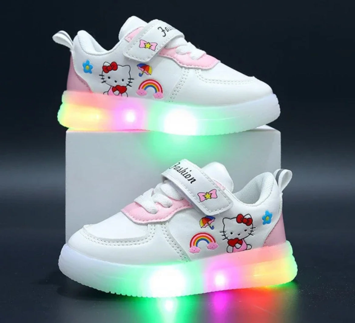 🩷 Hello Kitty Toddler, Led Light Shoes