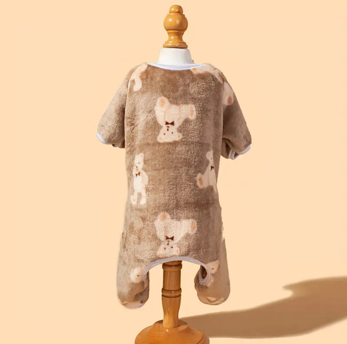 Soft And Cozy Modish Bear Onesie For Small And Medium Dogs And Cats - Perfect Pet Clothes For Comfort And Style
