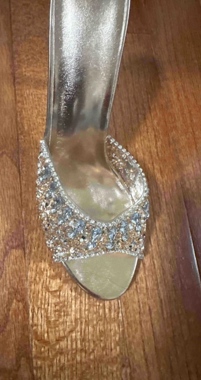 Gorgeous Sparkling Rhinestone, Round Toe, Women’s