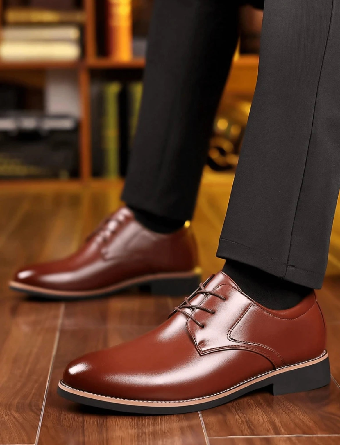 Zapatos de negocios casuales para hombres 'ricos'