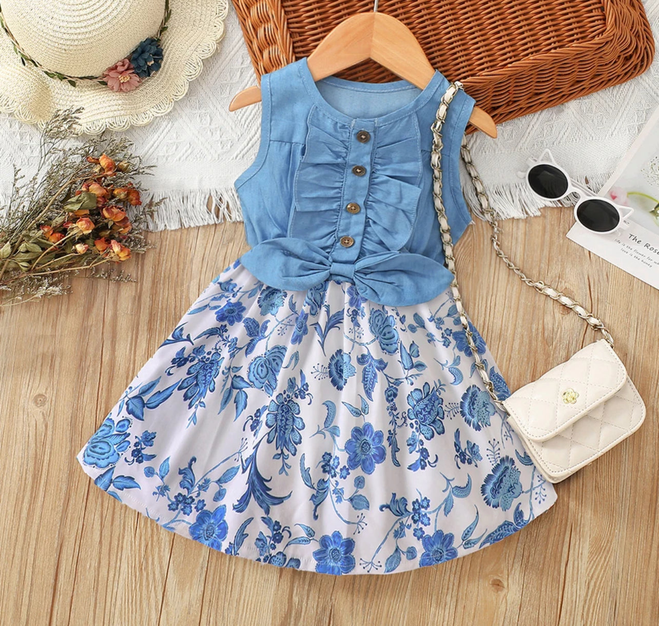 New Summer, Denim Vest Dress