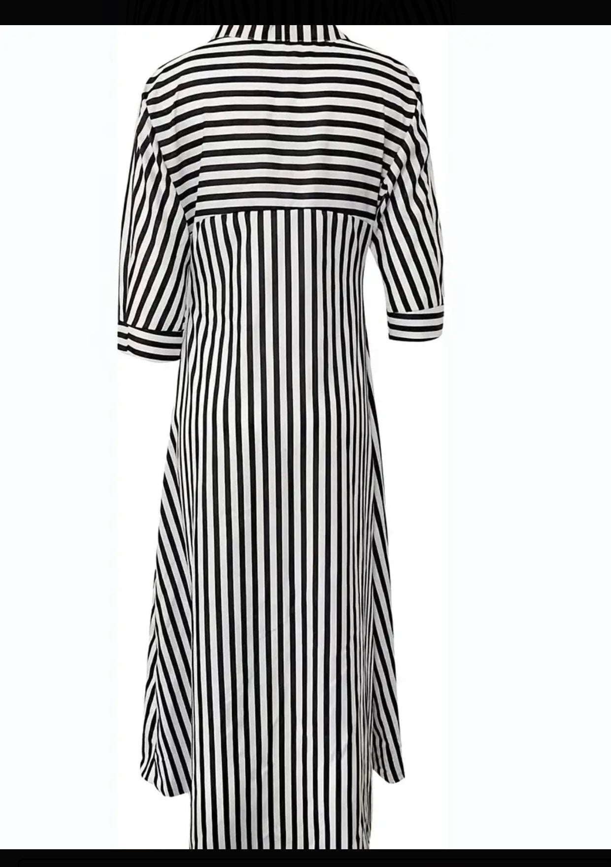 Solid Stripes Dress, Posh 💋 Mommies Collection
