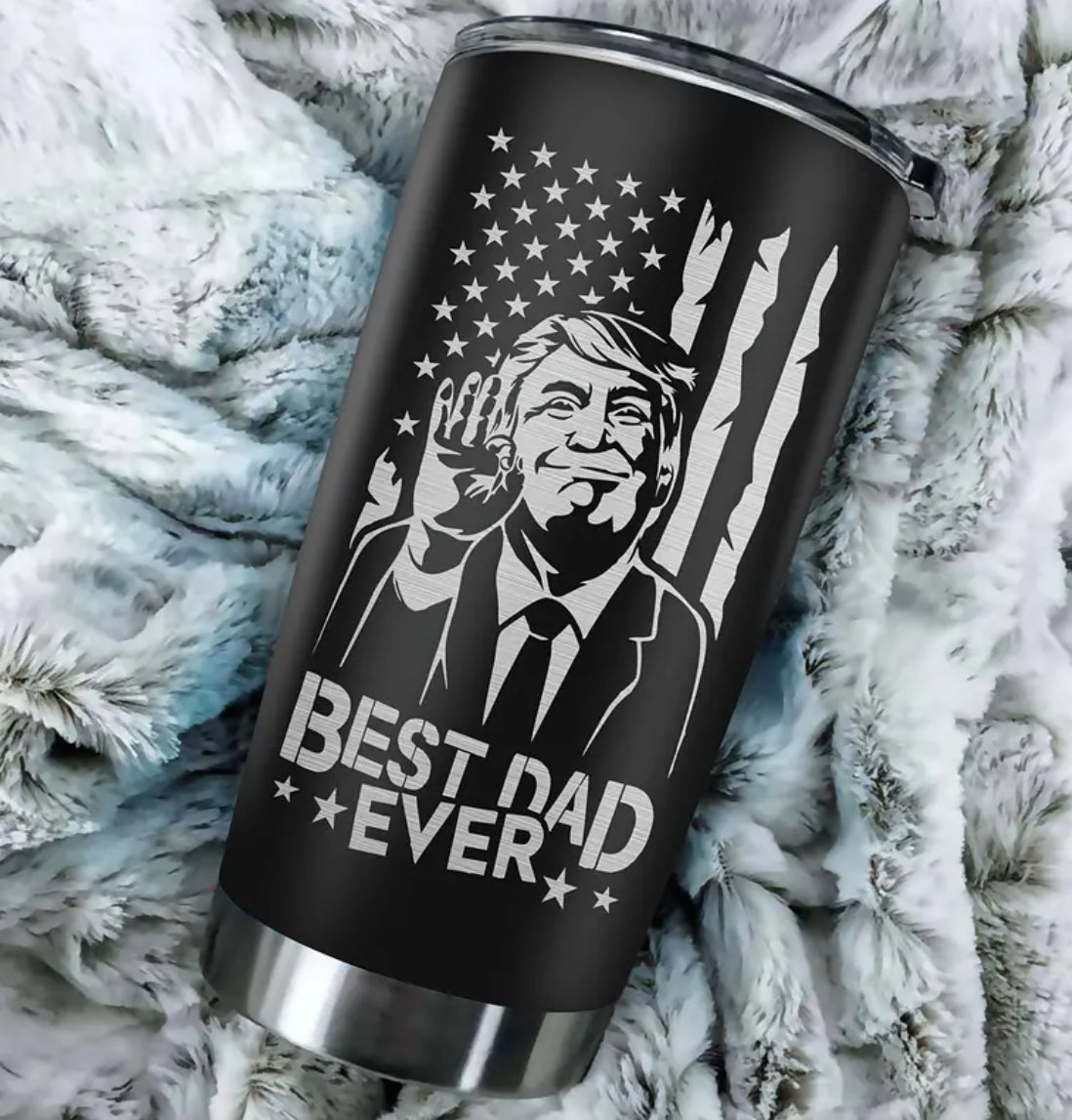 1pc, Gifts For Dad, -20 oz Black Engraved Tumbler is the Perfect Gift