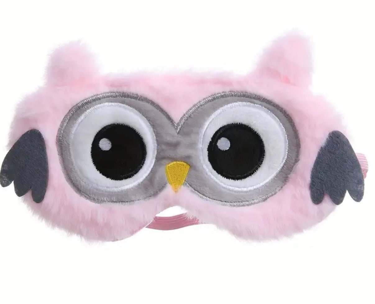 “Plushies Eye Mask” Children’s Blackout Sleeping Eye Masks