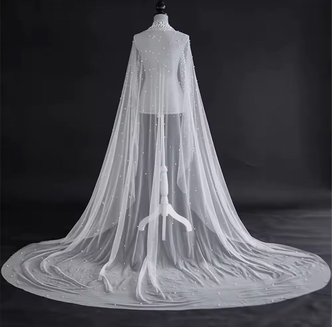 Tulle ‘CRYSTAL BRIDE’ Wedding Veil’s