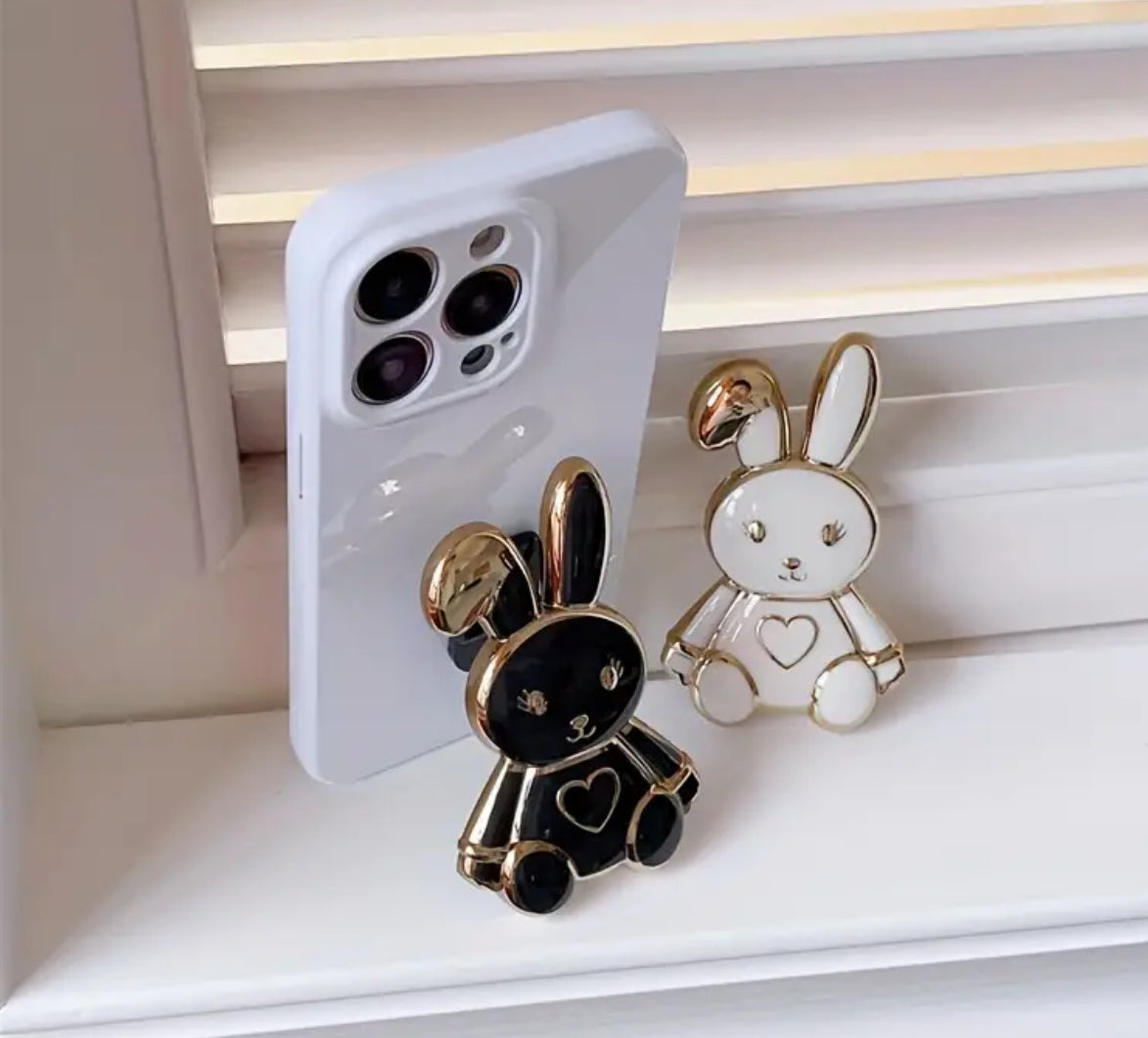 Folding Ear “Love Rabbit” Mobile Phone Grip & Stand