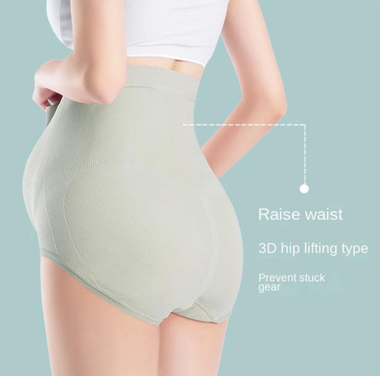 3PCS, Maternity Panties Women's High Waist, Full Belly support