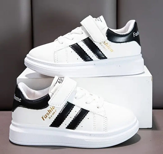 Casual Comfortable Low Tops For Girls & Boys, Wear-resistant Non-slip Skateboard Sneakers