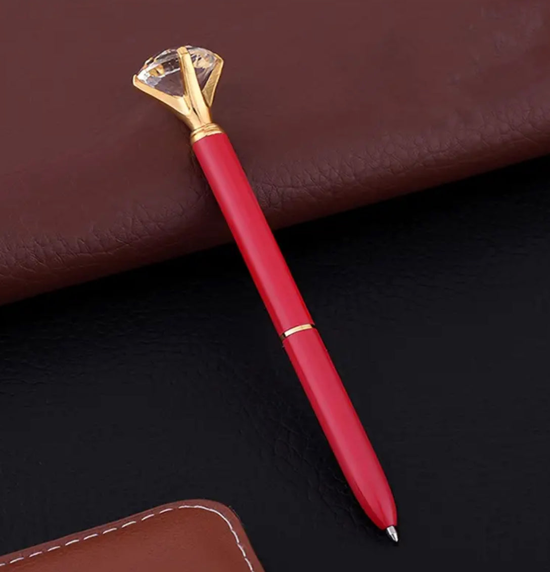 Elegant, Diamond Ballpoint Pen