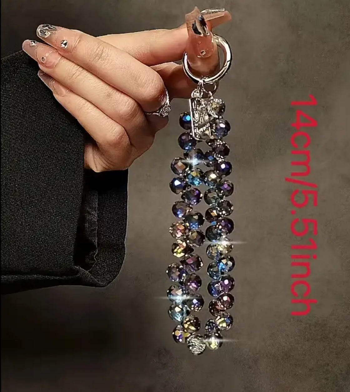 “Sparkling” Crystal Bracelets, Accessories for Phone Case