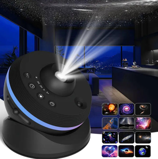 [5/6th Gen Upgraded] Planetarium Galaxy Projector, 13 In 1 Star Light Projector Starry Night Light With Dynamic Meteors, 360° Rotation Nebula