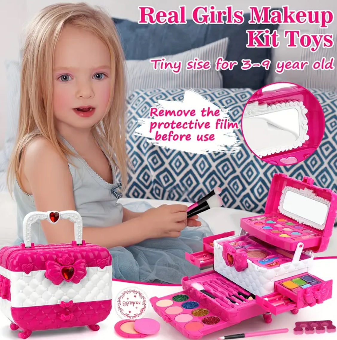 Real Makeup Set, Washable