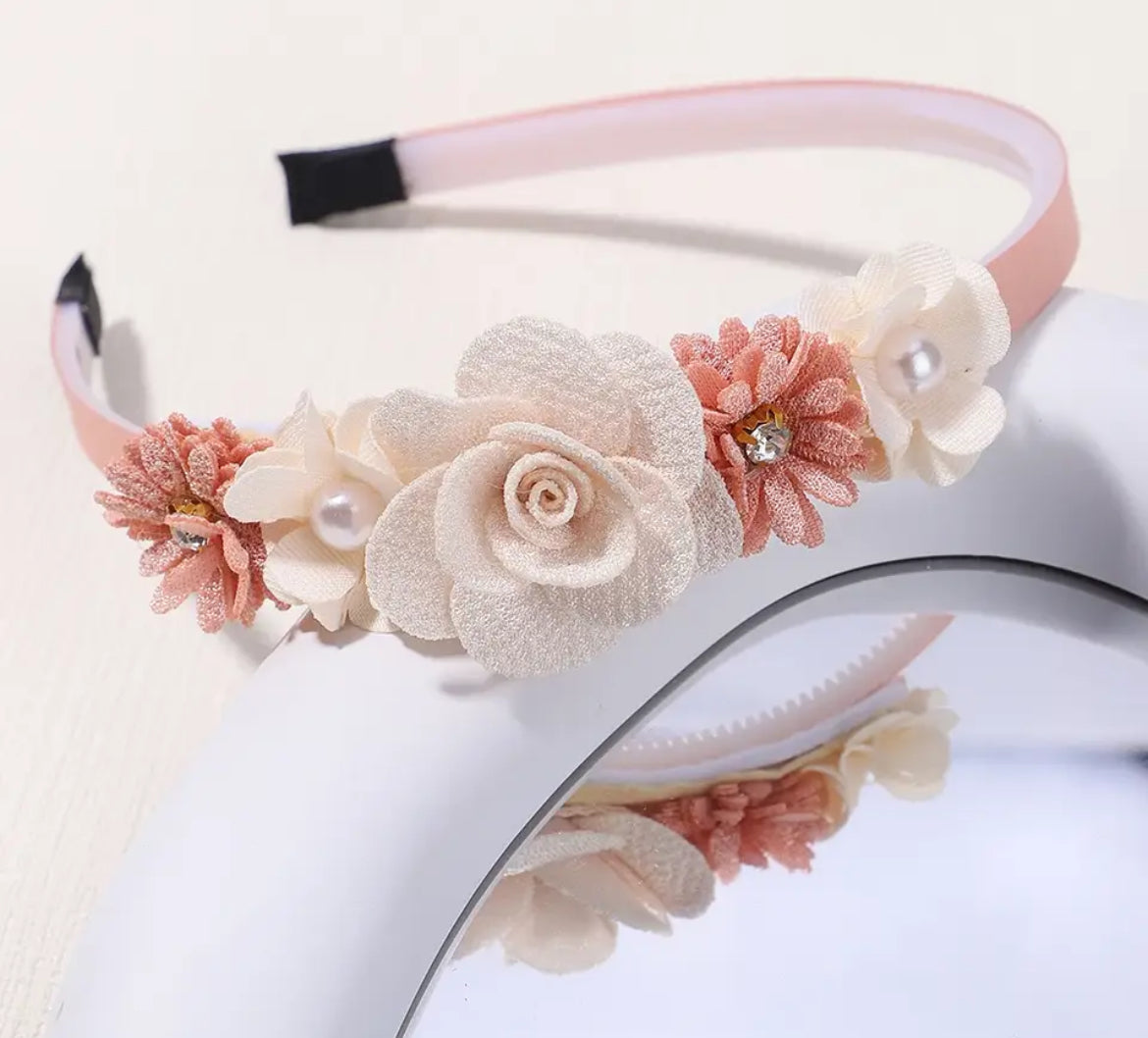 1 Piece “Flower Crown” Headband Hair Accessories