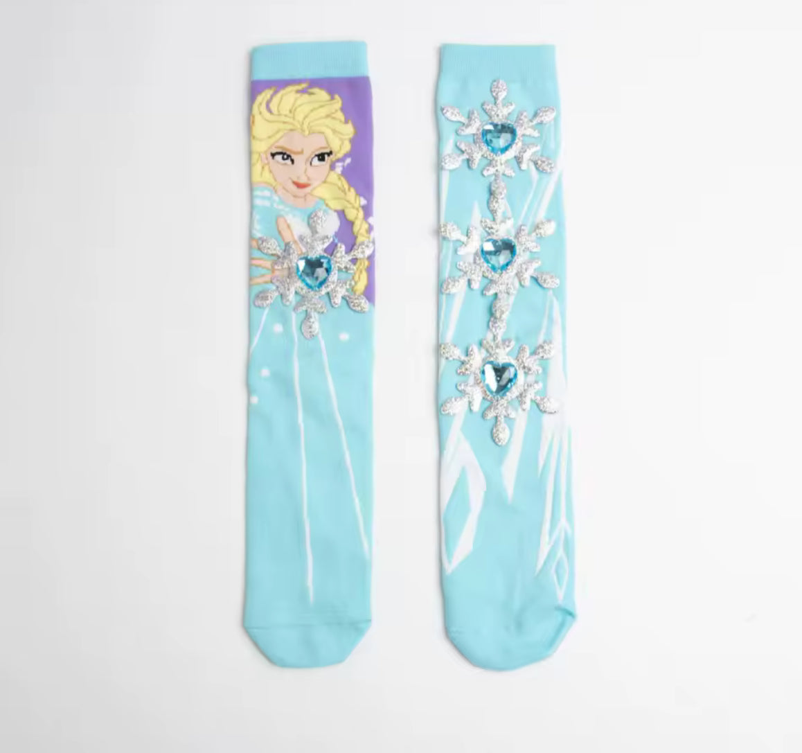 Girls 3D Warm Knee High Socks, 1 Pair