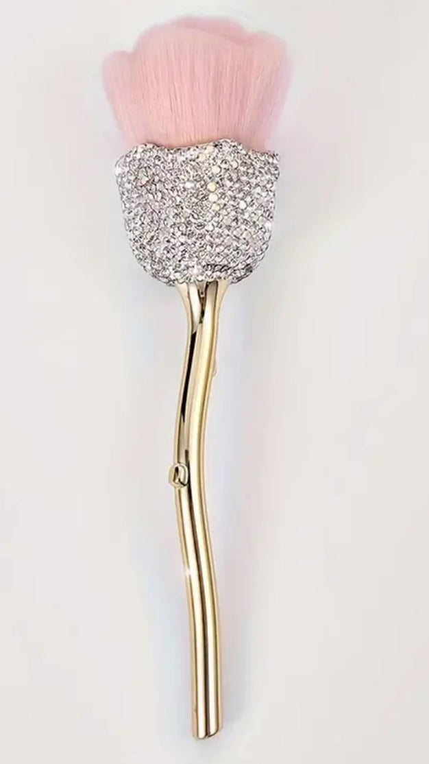 Bling Rose, Makeup Brush - Soft Fiber Multi-functional Cosmetic Tool