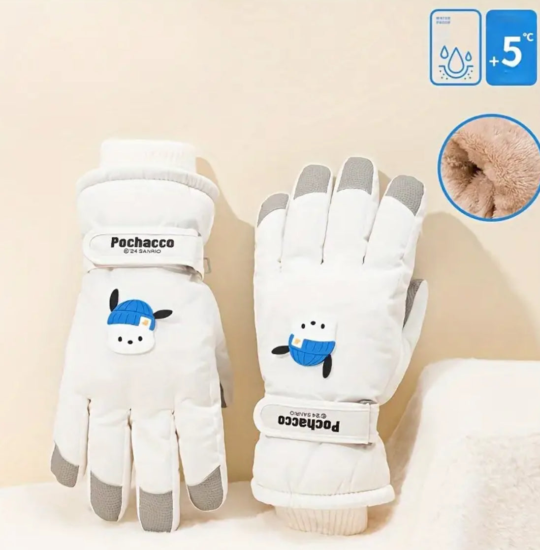 Sanrio “Hello Kitty & Friends” Genuine Touch Screen Padded Gloves