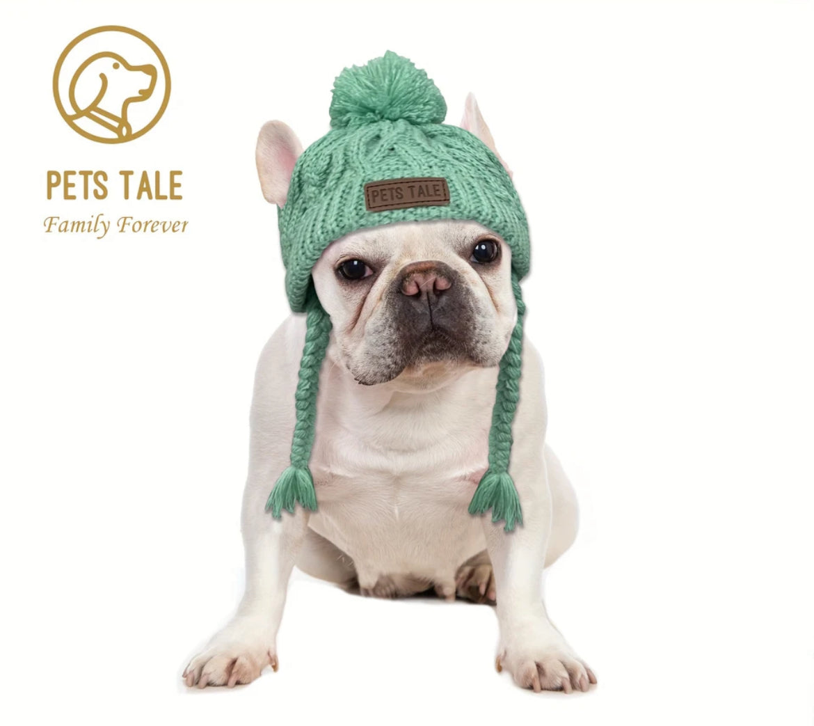 Green best sale dog hat