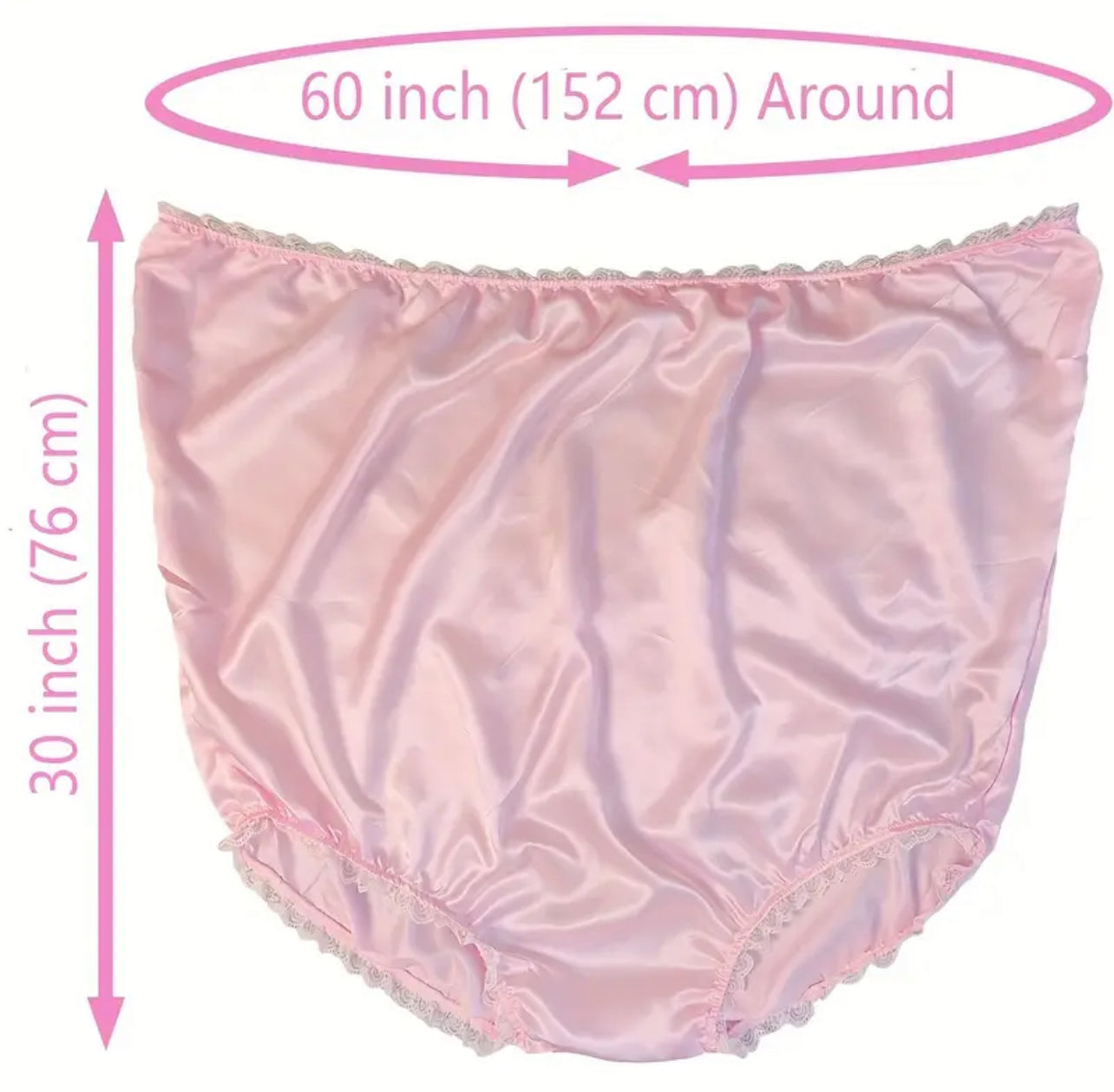 Giant Granny Panties Gag Gift - 1Pc Humorous Oversized Polyester Underwear with Stretchy Waistband and Lace Trim for Pranks & Parties