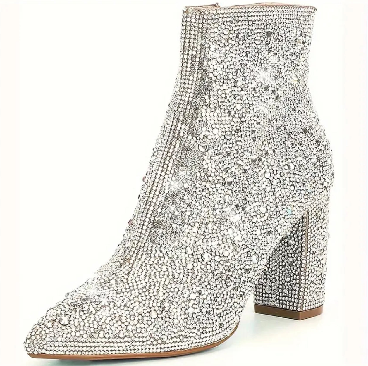 Çizme të shkurtra për femra "Sparkly".