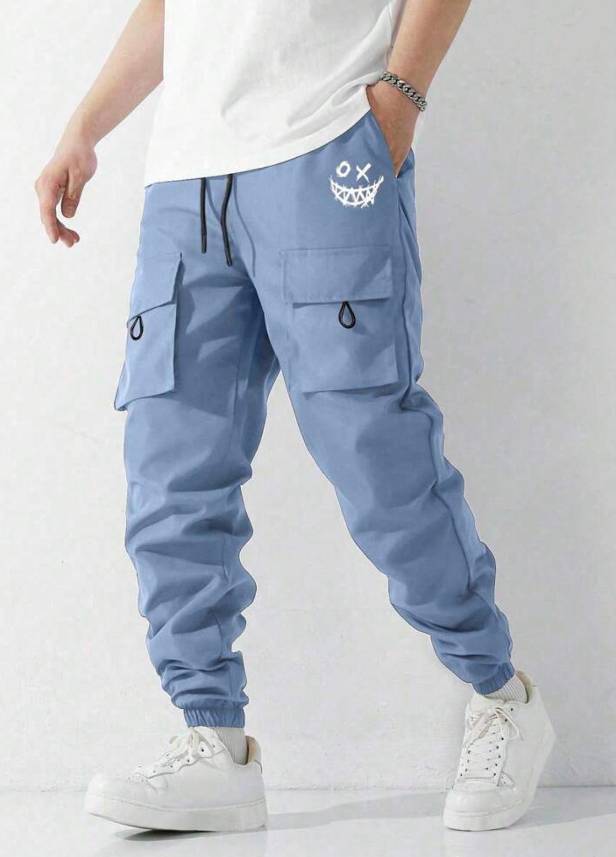 Joggers, Seasonal Casual Drawstring Cargo Pants,Youth