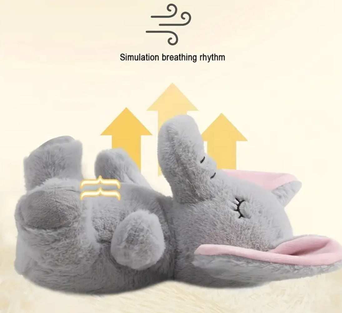 “Sleepy Buddies” Plush Toy with Sound, Featuring Soft Music & Timer